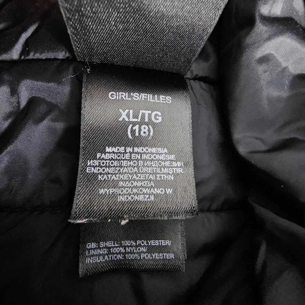 North‎ Face Jacket Girls XL PrimaLoft Insulated Hooded Full Zip Pockets